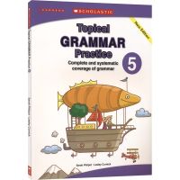 Topical grammar practice level 5 special grammar exercises with answers fifth grade knowledge points detailed exercises diversified closely follow the examination questions English original imported books