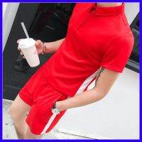 Summer social man short sleeve T-shirt shorts in summer 2022 loose shirt quickly wear a suit