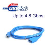 USB 3.0 High Speed SuperSpeed Extension Cable A Male to A Female USB 3.0 Extension Data Cable SuperSpeed - A Male to A Female