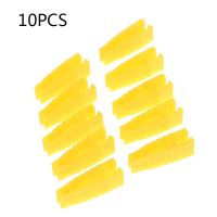 10Pcs Micro Car Fuse Puller Clip Yellow Plastic Plier Tweezers Installation Tool