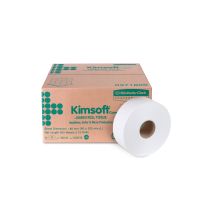 03718 กระดาษชำระม้วนใหญ่ Kimsoft Compact JRT 2 Ply 300 m.