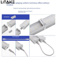 LITAKE หลอดไฟทรงกระบอกเดย์ไลท์ Led T20ต้นพืชโคมไฟเร่งโตไฟปลูกพืชไร้ดินสเปกตรัมเต็มรูปแบบ [ปลั๊ก Eu]