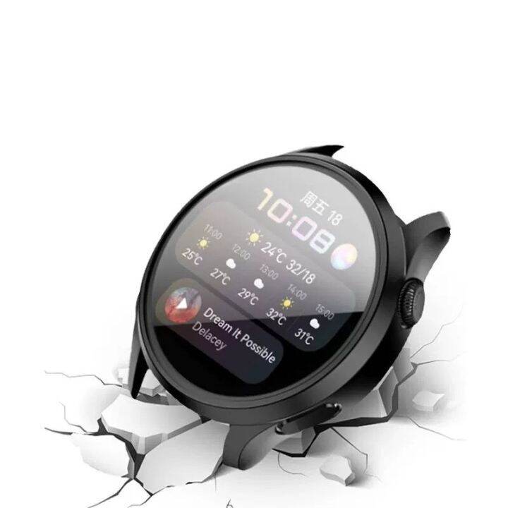 watch-cover-for-huawei-watch-4-pro-full-cover-screen-protector-soft-tpu-plating-case-tempered-film-smart-watch-accessories-cases-cases