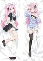 อะนิเมะ Dakimakura Virtual Vtuber Nyanners เคสหมอนกอดหมอนพิมพ์ลายสองด้านปลอกหมอนชุดเครื่องนอนที่บ้าน