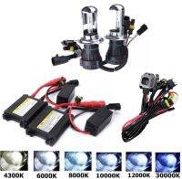 PL  XENON  ชุดหลอดไฟ XENON HID 35W เป็นชุด 1คู่ ขั้วH4-H/L พร้อมสายH4slide ค่าสี 4300K 6000K 8000K 10000K 12000K 30000K สินค้าพร้อมจัดส่งในไทย