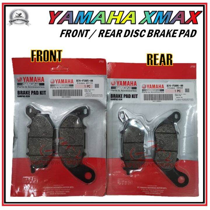 YAMAHA XMAX / XMAX250 100 ORIGINAL FRONT / REAR Disc Brake Pad