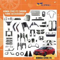 Xuming คลังสินค้าพร้อม Honda Civic Fc Interior ชิ้นส่วนคาร์บอน