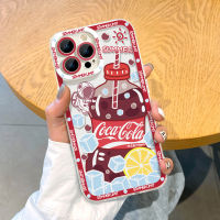 Cute Clear Shockproof Soft Couple Style Case Compatible for IPhone 11 12 13 14 Pro Max 7 8 Plus X XS XR 6 6S SE 2020 Transparent Aesthetic TPU Silicone Phone Cover Casing