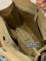 Interlayer กระเป๋านักเรียนสีแดงเล็กๆสำหรับนักศึกษาหญิงรุ่นใหม่ที่นิยมในโลกออนไลน์ฤดูหนาวที่มีความจุขนาดใหญ่หลายชั้น Tote ผ้าลูกฟูก 2023