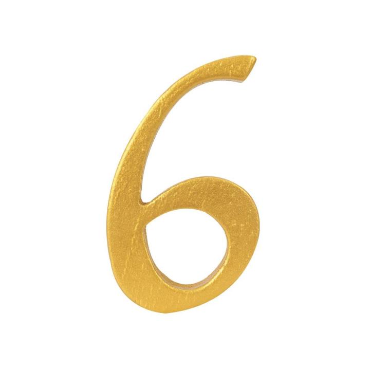 ตัวเลข เลขอาราบิก สำหรับงานป้าย ตัวเลขไม้สักสีทอง D.I.Y. Thai  number,gold teak for making labels