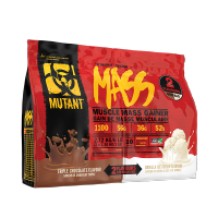 Mutant Mass 2.72 kg./ 6 lbs Dual Chamber  Triple Chocolate&amp;Vanilla Ice Cream Gainer เพิ่มขนาด เพิ่มน้ำหนัก เพิ่มกล้ามเนื้อ