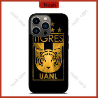 Club Uanl Tigres Gold Phone Case for iPhone 14 Pro Max / iPhone 13 Pro Max / iPhone 12 Pro Max / Samsung Galaxy Note 20 / S23 Ultra Anti-fall Protective Case Cover 1097