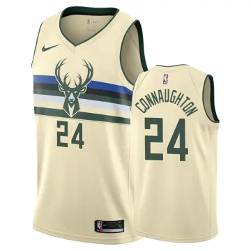 Pat Connaughton - Milwaukee Bucks - Game-Worn City Edition Jersey - 2019-20  NBA Season