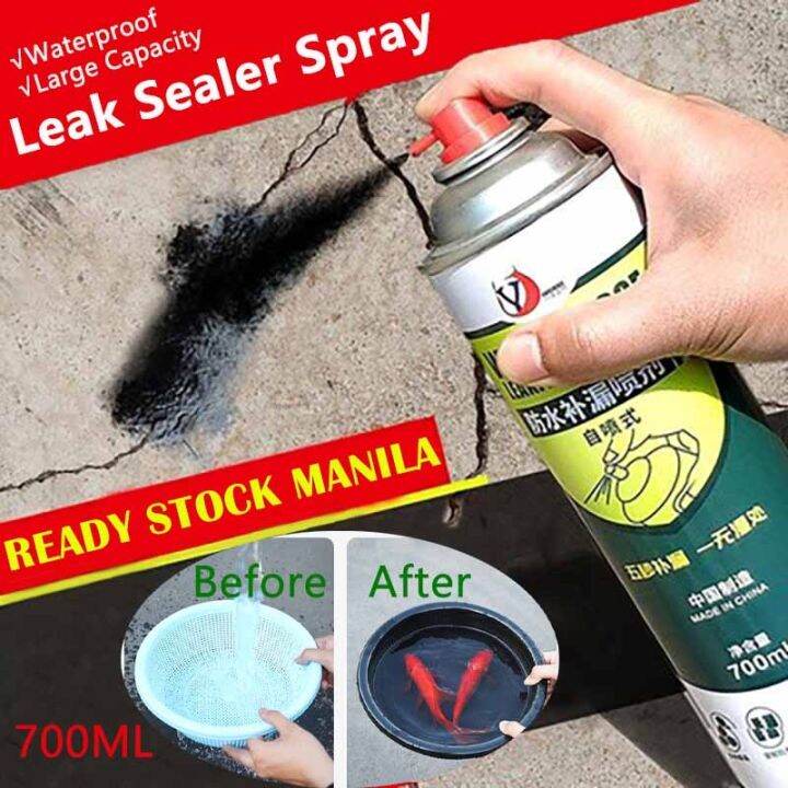 Waterproof Leak Sealant Repair Spray For Roof Wall Cracks Pipes Sealer ...