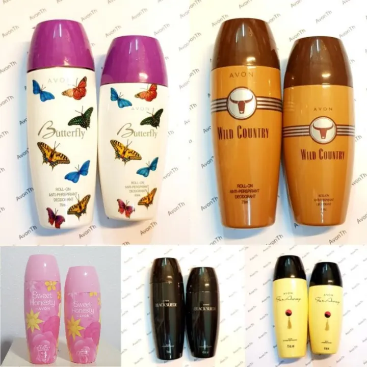 สปอตสินค้า ☸พร้อมส่งลูกกลิ้ง AVON ไวลด์ คันทรี่.สวีทออนเนสตี้ บัตเตอร์ฟ ...