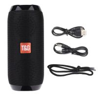 TG117 Portable Bluetooth Speaker Wireless Bass Column Subwoofer Waterproof Outdoor Speakers Loudspeaker Support FM Radio AUX TF