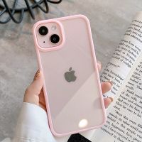 LITBOY Candy Transparent Phone Case For iPhone 13 12 mini 11 12 14 Pro X XR XS Max 7 8 Plus SE 2020 Shockproof Back Cases Cover