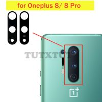 2 ชิ้นสําหรับ Oneplus 8 / 8 Pro Back Camera Glass Lens เลนส์กล้องหลังหลักพร้อมกาวสําหรับ Oneplus 8 Pro อะไหล่ซ่อม