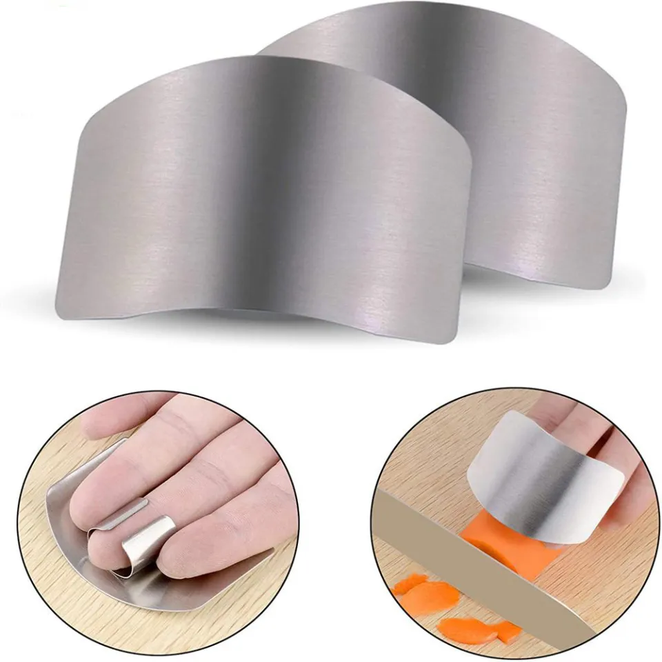 Stainless Steel Finger Protector Anti-cut Finger Guard Safe Vegetable  Cutting Hand Protecter Kitchen Gadgets Kitchen Accessories - AliExpress