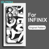 Guyon เคสโทรศัพท์ Infinix Note 30 Pro 30i 30 Play NFC นิ่มลายแมวซิลิโคนกันกระแทก