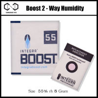 (ส่งไว) Boost 2 - way 62% rh 4 / 8 / 67 Gram Integra Boost 62% ซองควบคุมความชื้น ซองบ่มสมุนไพร ขนาด  4, 8 และ 67 กรัม