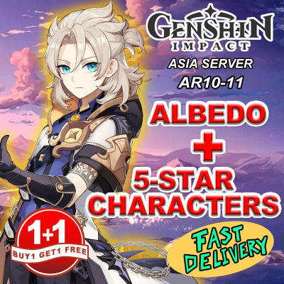 【BUY&nbsp;ONE&nbsp;TAKE&nbsp;ONE】Genshin impact ID【Fast delivery】Albedo+other characters combination low AR