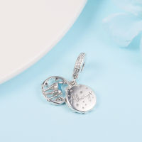 Fits Pandora Bracelets Charms 925 Original Winged Key Pendant Sterling Silver Beads for Jewelry Making Women DIY Gift Berloque