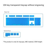 Practical Blank Printed Keycaps OEM Keycaps for Mechanical Switches Mechanical Keyboard Translucent Birthday Presents