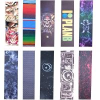 84cm*21cm Skate Board Sandpaper Skateboarding Griptape Scooter Skin Grip Tape Deck Longboard Grip Electric Skateboard Sandpaper