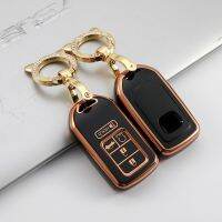 2 3 4 5 Button Car Key Cover Case Shell For Honda CRV XR-V CR-V Fit Civic Accord HR-V HRV City Odyssey Car Accessories Key Chains