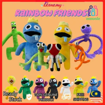 Rainbow Friends Plush Toy Cartoon Game Kawaii Character Doll Blue