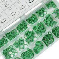 270Pcs 18 Sizes Air Conditioning HNBR O Rings Car Auto Repair Tools Rubber Air Conditioning Refrigerant Ring Sets Car Tools