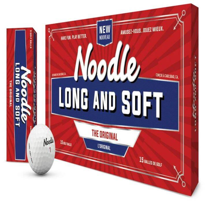 Noodle Long And Soft Golf Balls, 15 Pack Golf Balls Lazada