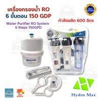 Hydromax 150 GPD RO with Mineral - 6 stages RO Filtration