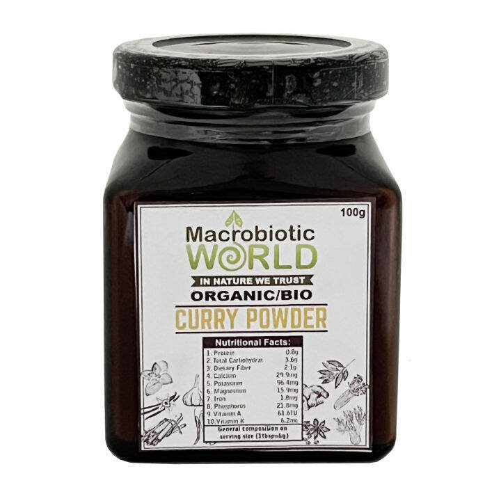 Organic/BIO Spices & Herbs Curry Powder ผงกะหรี่ 100g Lazada.co.th