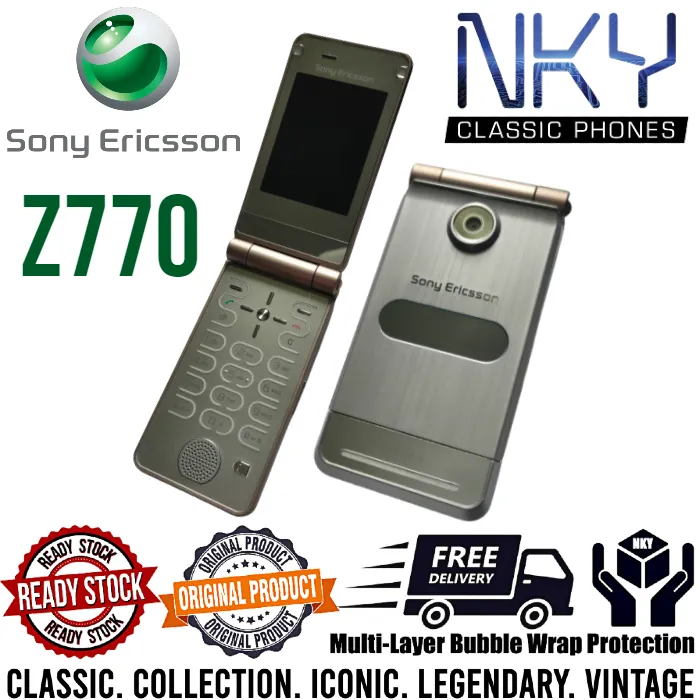 sony ericsson flip phone old