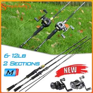 Sougayilang Fishing Rod and Reel Full Set Combo-1.6M Rod+Green Reel