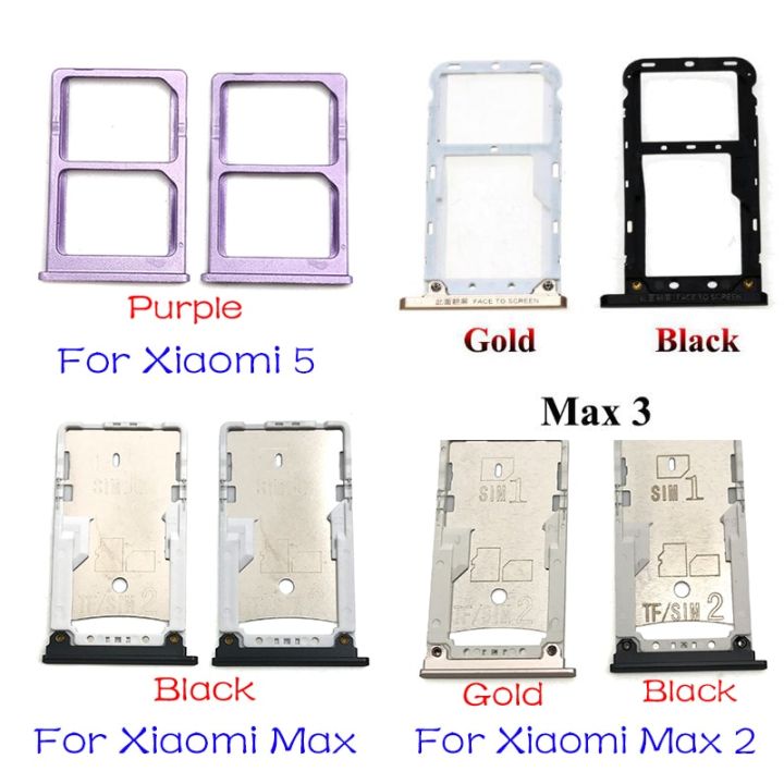 ซิมสปริงกันกระเทือนสำหรับ-xiaomi-mi-max-2-3-pocophone-f1ซิมช่องเสียบบัตรส่วนซ่อมที่ใส่ถาด