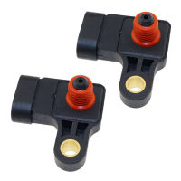 2X MAP Manifold Absolute Pressure Sensor สำหรับ2004ถึง2008 Chevrolet Aveo Optra 1.6L