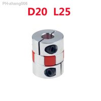 1PC XB Coupler Aluminium Plum Flexible Shaft Coupling D20 L25 Motor Connector Flexible Coupler 5/6/6.35/8mm