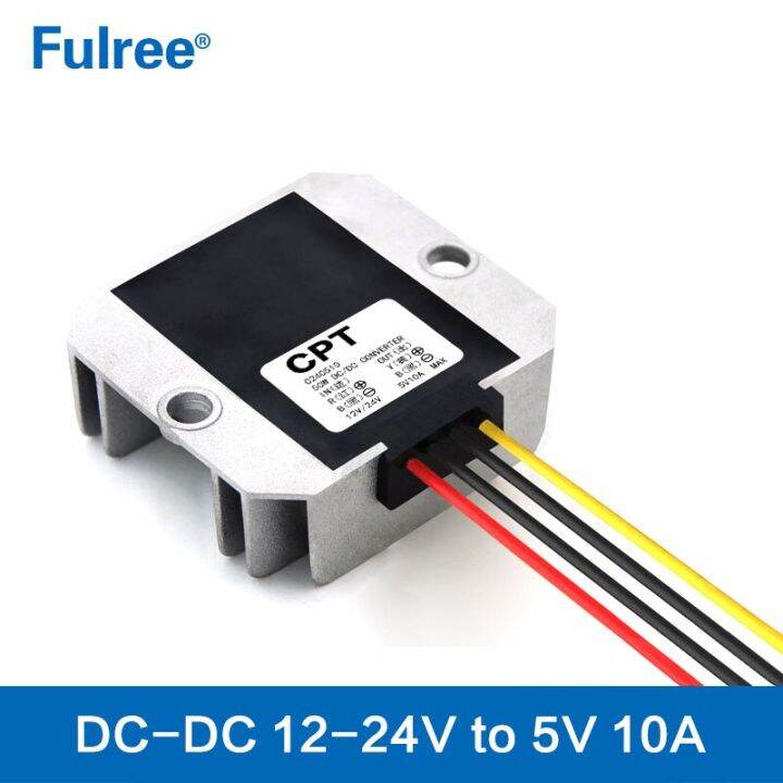 12V 24V to 5V 5A 25W 10A 50W DCDC Step Down Buck Converter 12Vdc 24Vdc