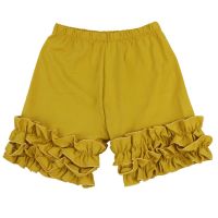 【CC】 Baby Cotton Ruffle Shorts Toddler Kids Knit Icing Children spring Shorties