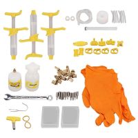 ☢⊙✐ Bicycle Hydraulic Disc Brake Oil Bleed Kit Universal Bicycle Bleeder Hydraulic Disc Brake Bleed Kit for Bike Brake Repair Tools