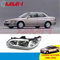 สำหรับ Honda Accord G6 ไฟหน้า (1998-2002) S84 S86 ไฟหน้าสำหรับ ไฟหน้า โคมไฟหน้า ไฟหน้า​โปรเจค​เตอร์​ โคมไฟหรถยนต์ เลนส์กระจก headlamp headlight front light lens