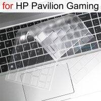 แผ่นครอบแป้นพิมพ์ซิลิโคนป้องกันผิวสำหรับ HP Pavilion Gaming 15 16 15-DK,15-EC 15T-DK 15Z-EC NB 15-AK 16-A เคสป้องกันผิวแล็ปท็อป TPU