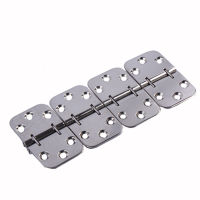 4 pieces Marine hardware Flush Hinges 316 Stainless Steel Door Hinges Polished Silver for Boat Marine Door Compartment Accessories