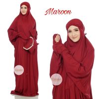 KATUN Mukena Plain C Syadzilah Cotton Rayon Traveling