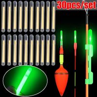 10/20/30PCS 2.2-4.5mm Light Night Fishing Float Rod Lights Dark Glow Stick Fishing Accessories Fluorescent Light Outdoor Fishing Accessories