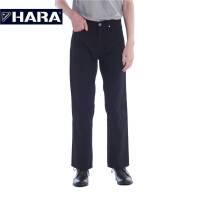 [ส่งฟรี] Hara ฮาร่า ของแท้ กางเกงผ้า กางเกงขายาว กางเกงขายาวสีดำทรงกระบอกขาตรง (Regular Fit) ใส่สบาย สีไม่ตก