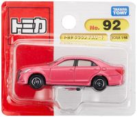 ถุงตุ่มยา Takara Tomy ได้รับการรับรองมาตรฐานความปลอดภัยของของเล่นชิ้นเดียว Toyota Crown No.92นักกีฬาถุงตุ่มเก่าของเล่นรถมินิ3ปีและขึ้น